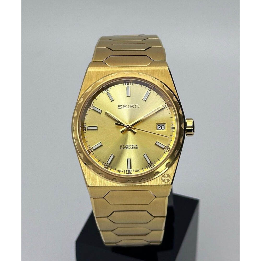 Custom Seiko Mod • Full Gold VC 222 • 37mm